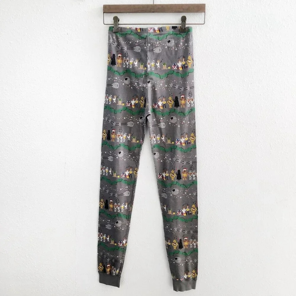 HANNA ANDERSSON Kid's Star Wars 100% Organic Cotton Pajama Pants‎ Size 14